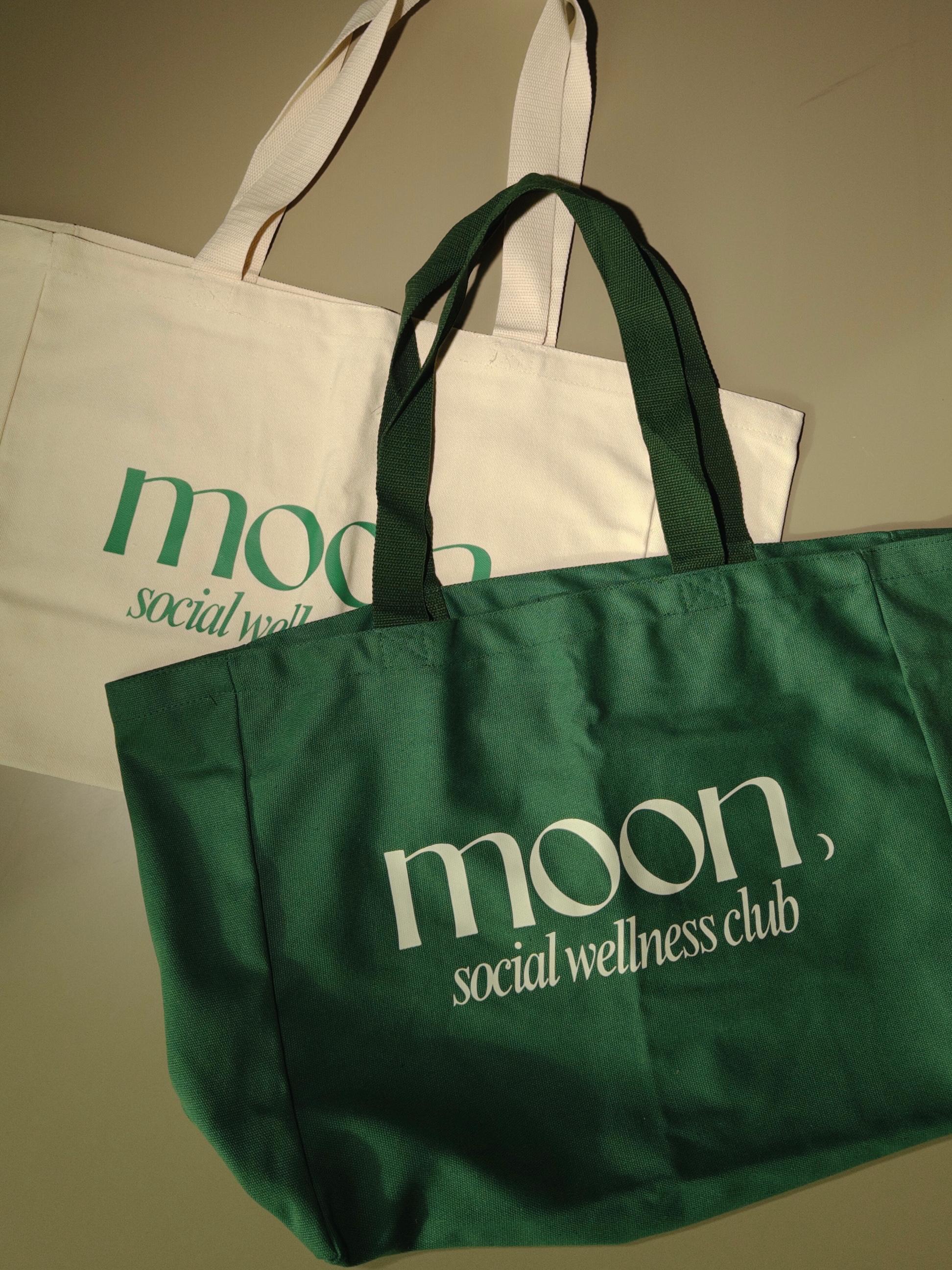 Moon Katoenen Tas