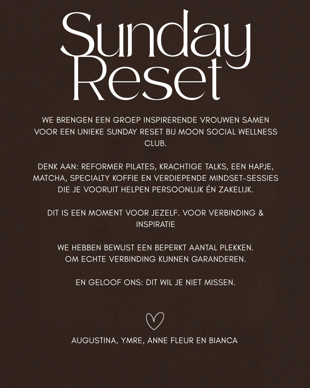 Sunday Reset 1-2-2026