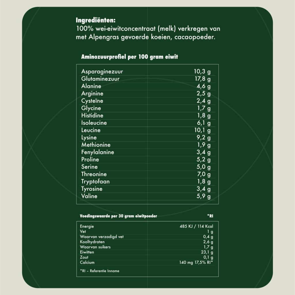 Elvou Grasgevoerde Whey - Cacao