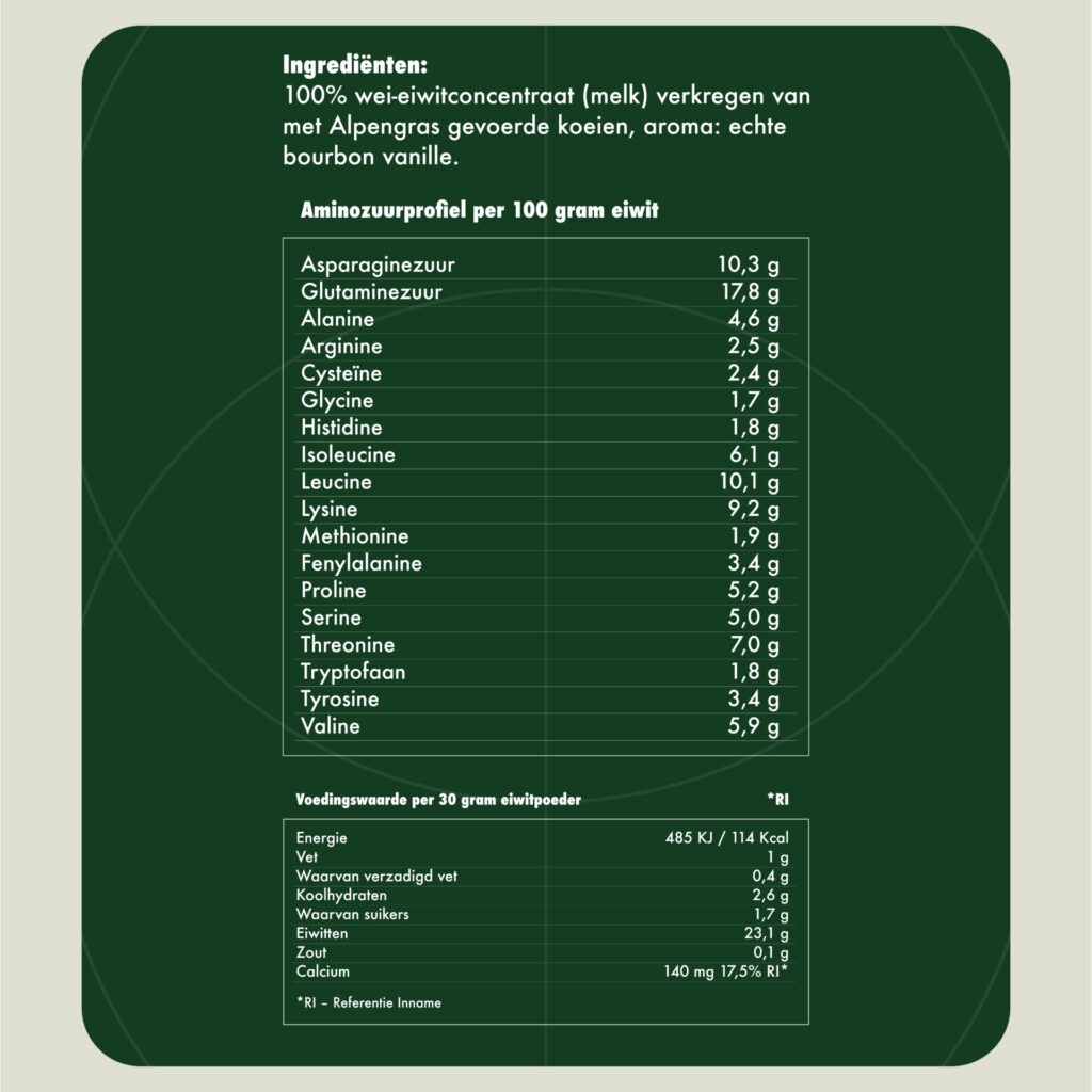 Elvou Grasgevoerde Whey - Vanille